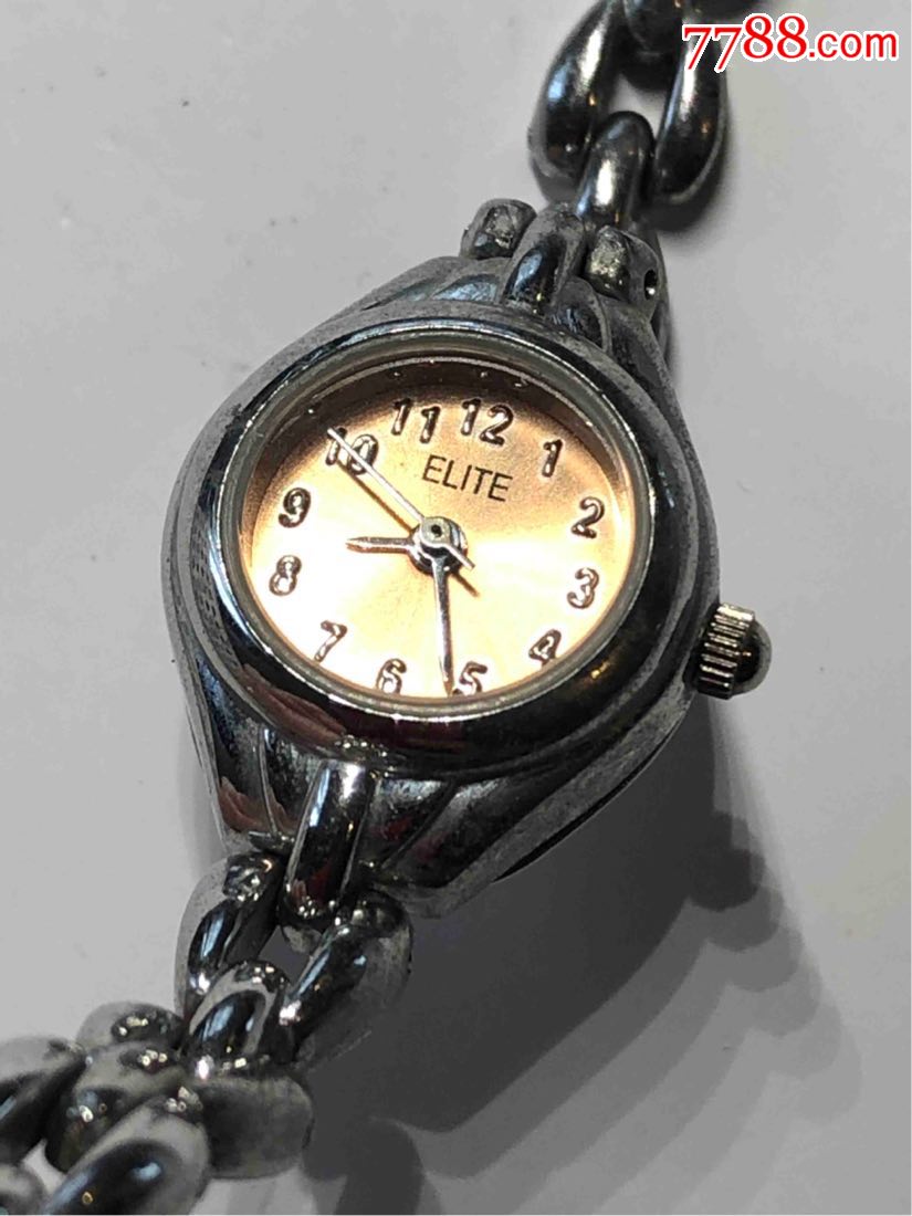 日本品牌elite石英女表表盘18mm厚7mm日本售价900人民币日本机芯-手表