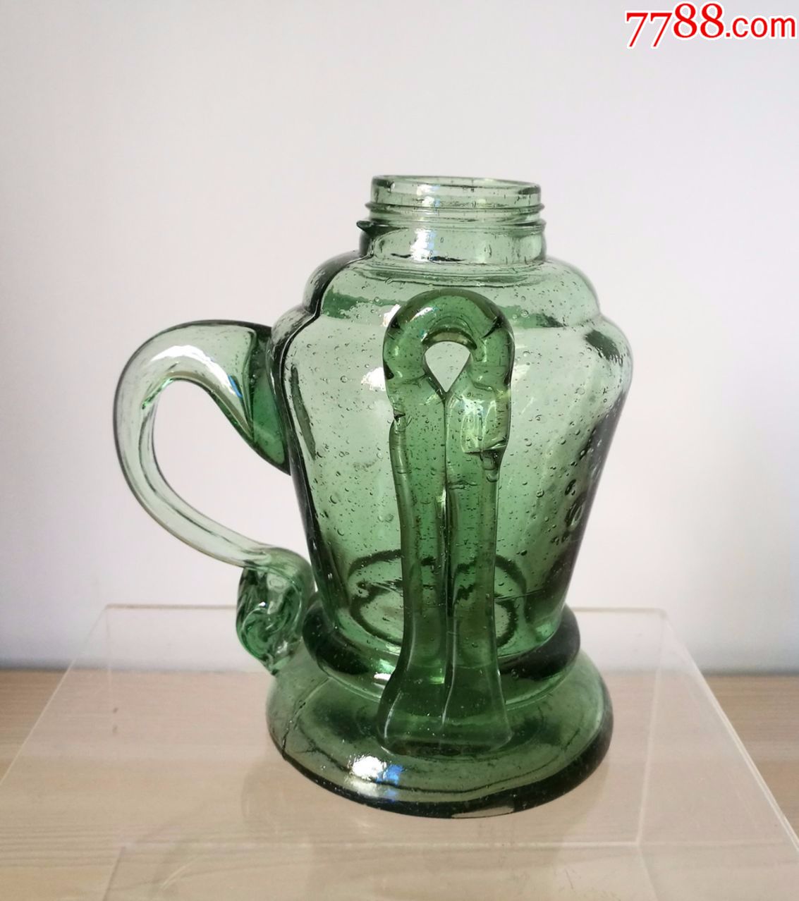 少见形制老煤油灯壶