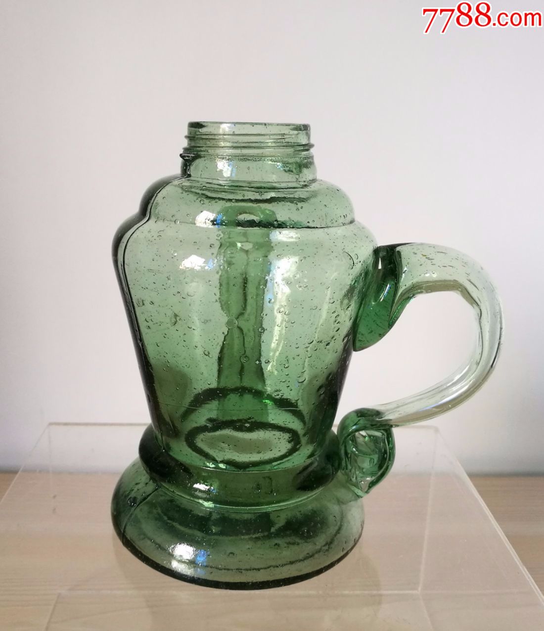 少见形制老煤油灯壶