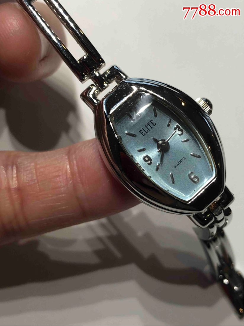 日本品牌elite石英女表表盘18*25mm厚9mm表带长15.5cm
