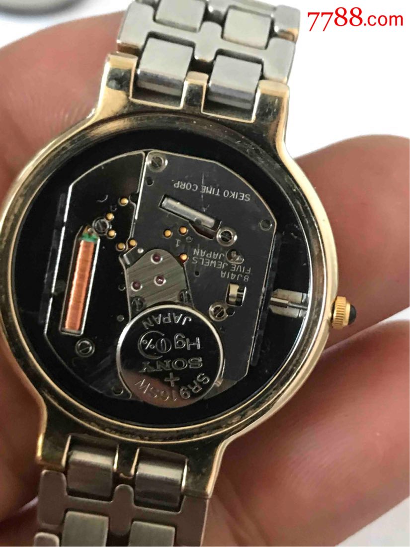 好品日产年差机芯精工8j41男石英表