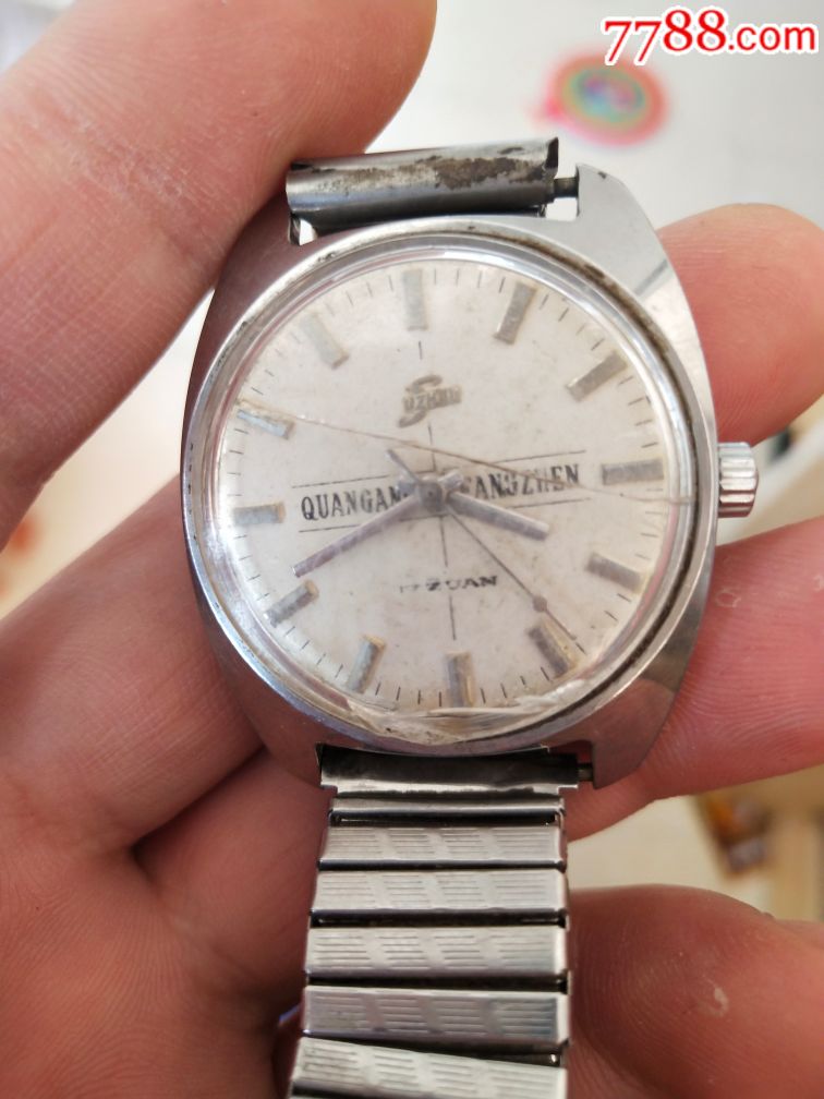 少见苏州十字盘机械男表_手表/腕表_第1张