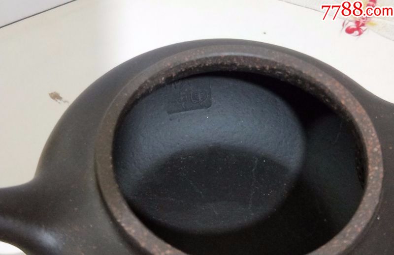 宜兴原矿黑金砂仿古壶国工许军170ml