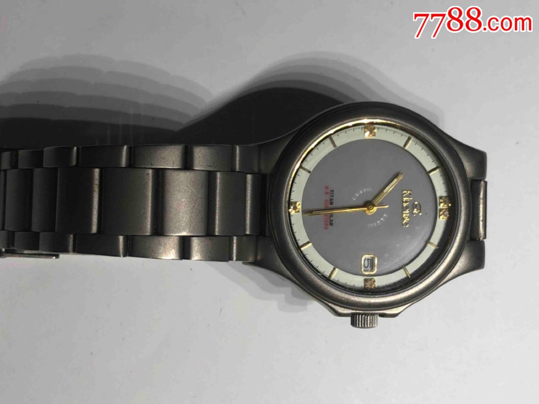 5mm厚9.5mm100米防水钛合_手表/腕表_第4张