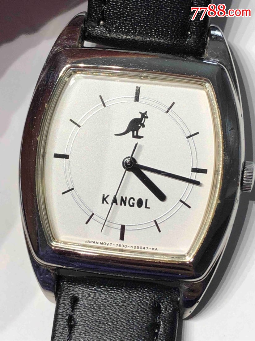 英国品牌kangol石英腕表表盘29mm厚7mm走时精准保真正品,手表/腕表_第
