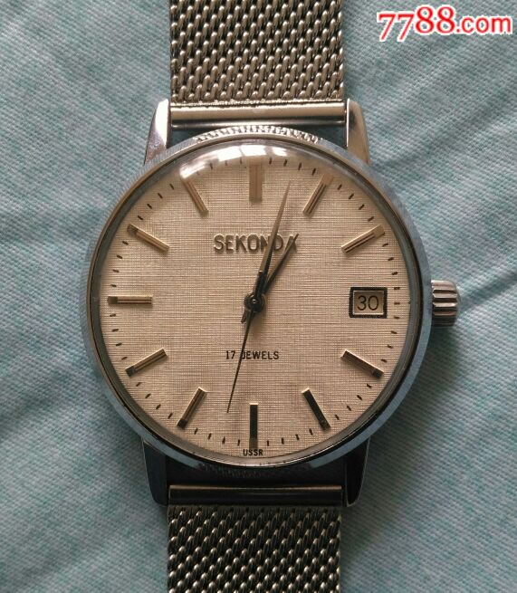 布纹盘思达(已洗油,走时),手表/腕表_第1张