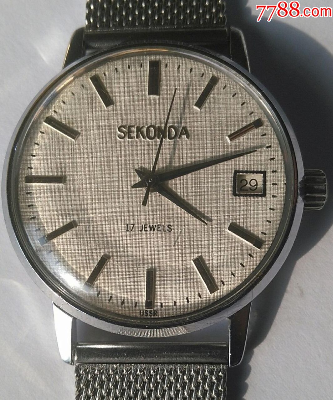 布纹盘思达(已洗油,走时),手表/腕表_第2张