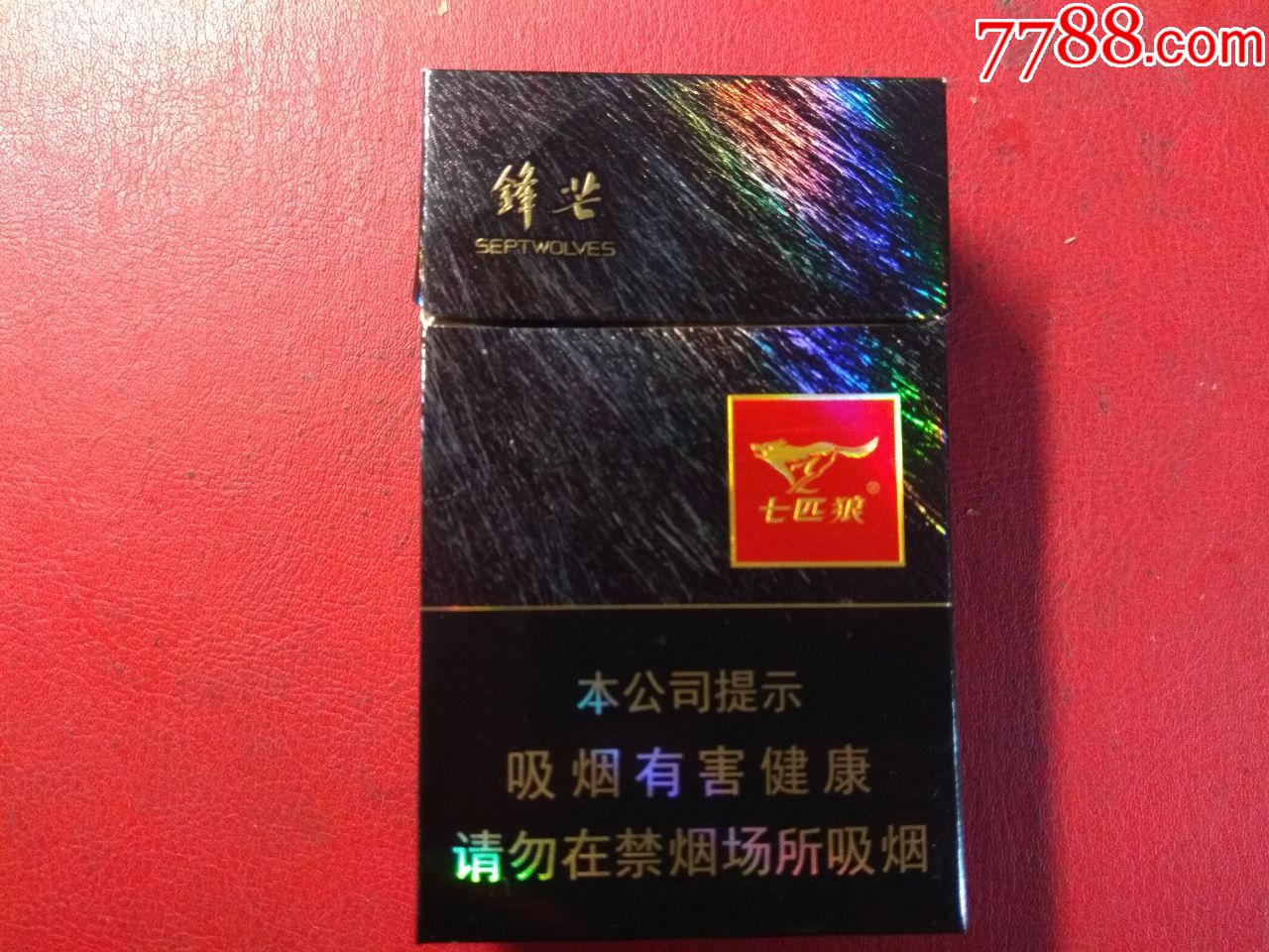 七匹狼鋒芒非賣品,煙標/煙盒_第1張