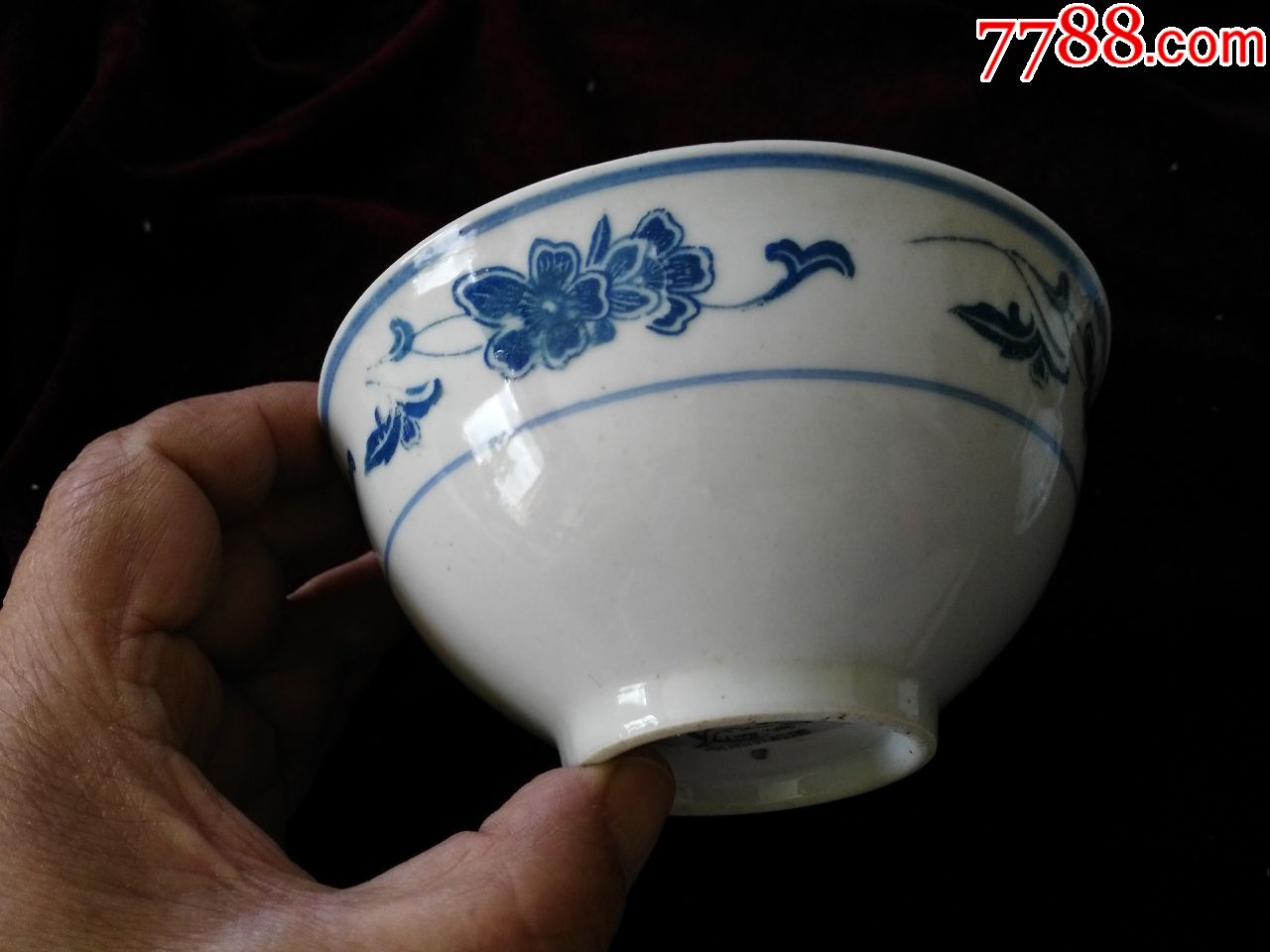 湖南石湾--青花碗