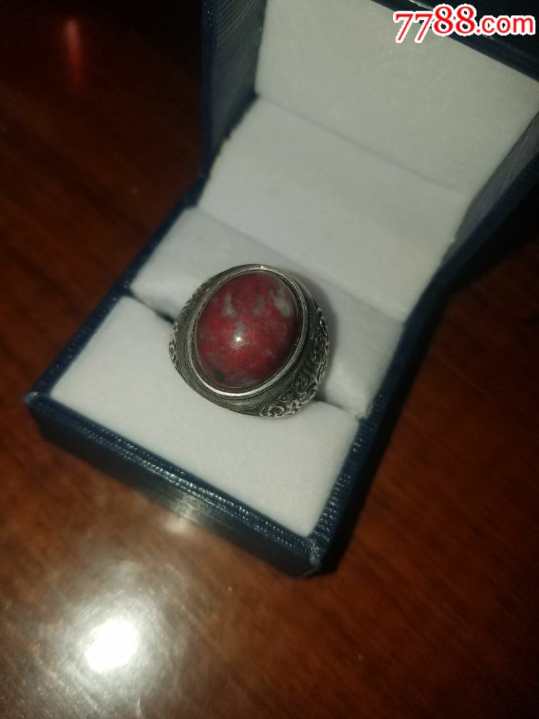鸡血石戒指_价格60元_第1张