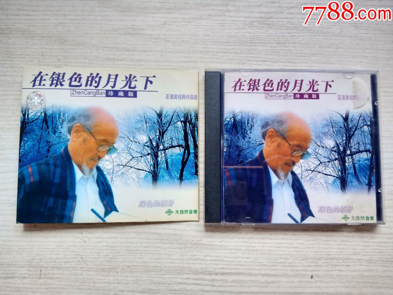 王洛宾经典作品集——在银色有月光下