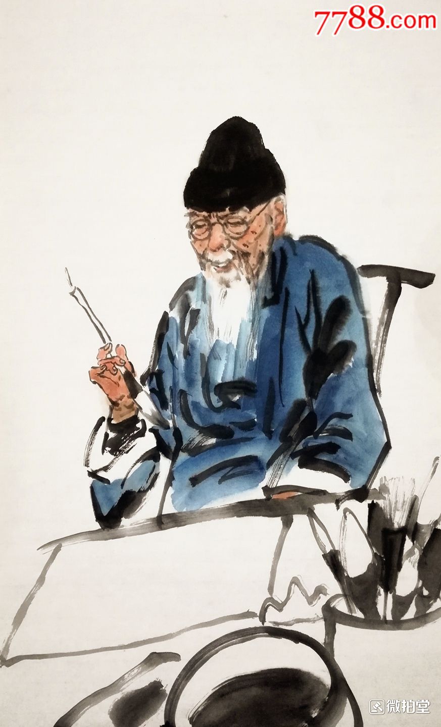 齐白石人物造像