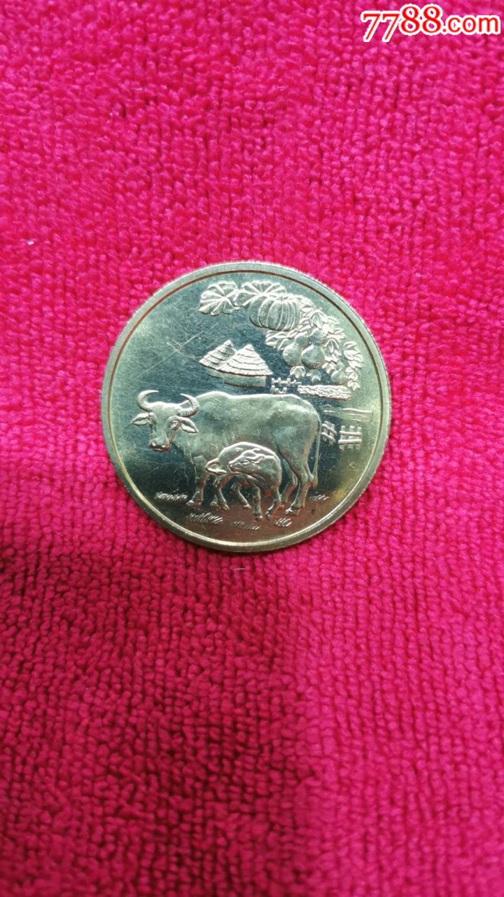 2009年生肖牛纪念章