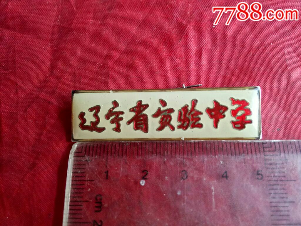 辽宁省实验中学(铜·滴塑)-校徽/毕业章-7788商城__七七八八商品交易