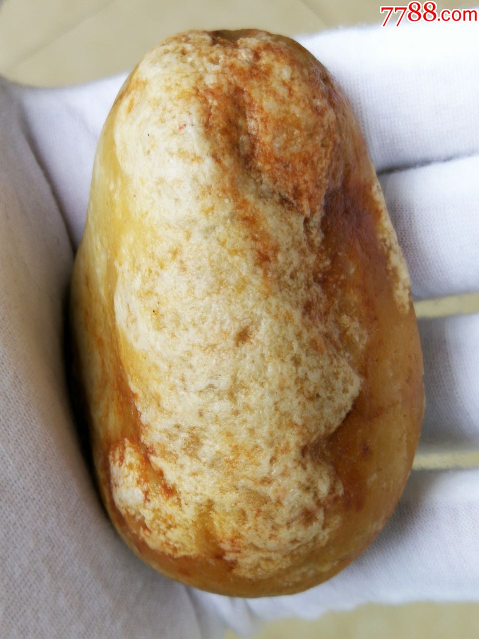 191g寿山溪田石原石大毛料(带皮)