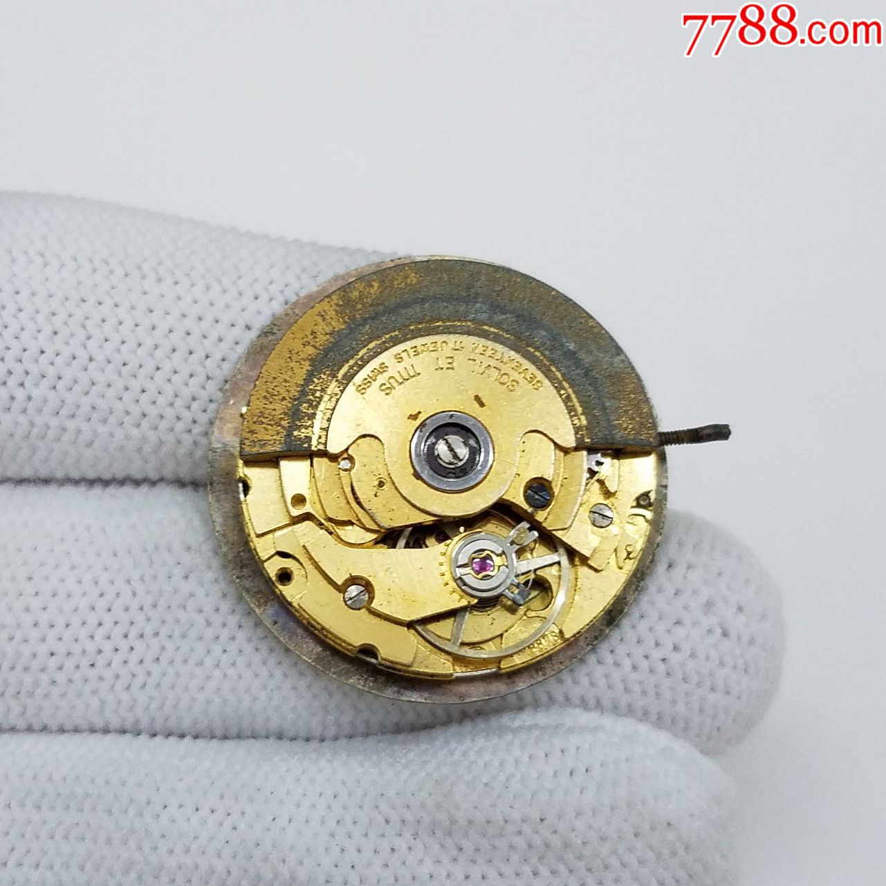 瑞士sinok自动机械机芯【2878金机芯】【不走,晃晃摆轮能转动】【配件