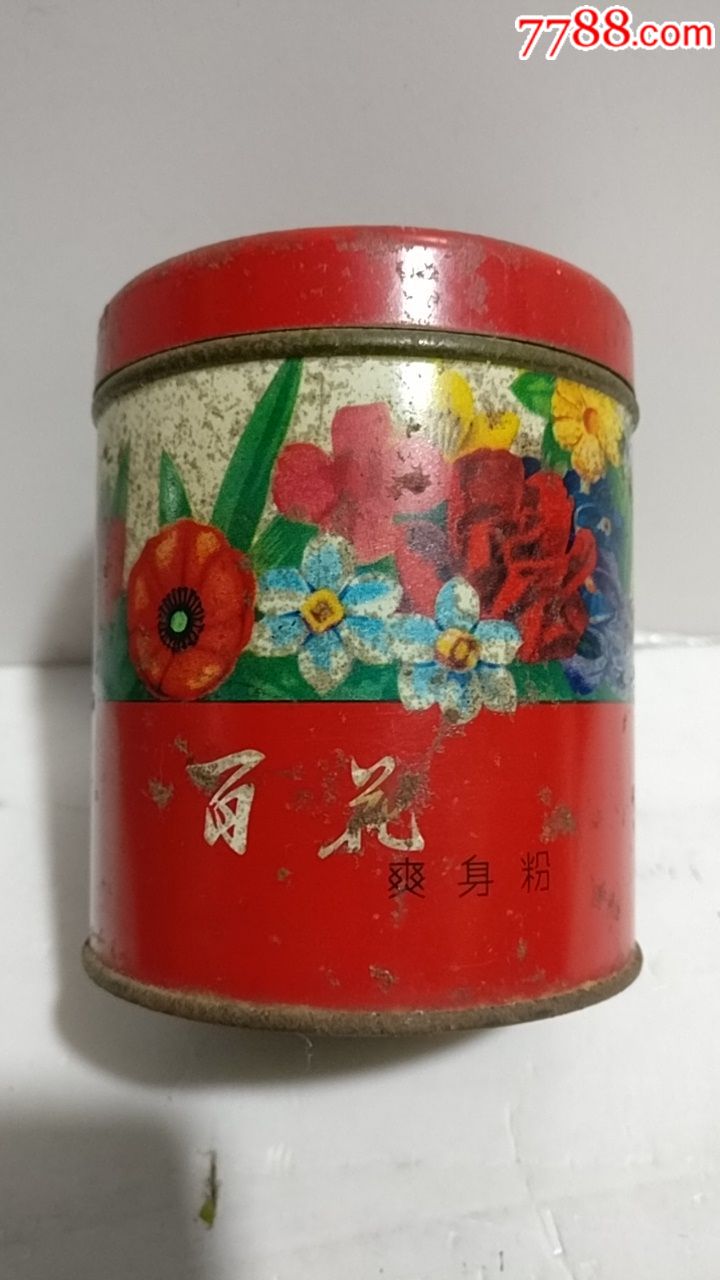 百花爽身粉