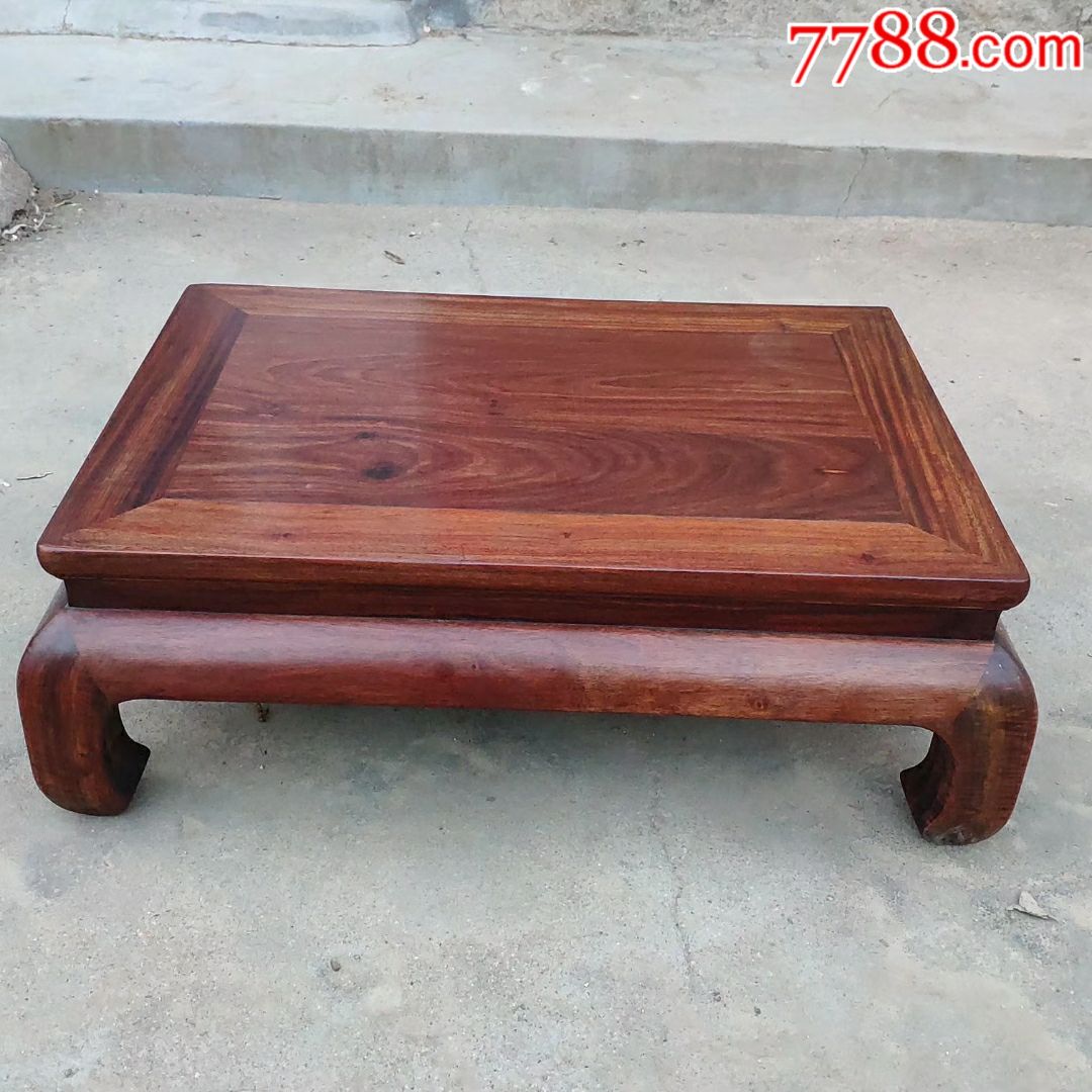 老红木小炕桌一个