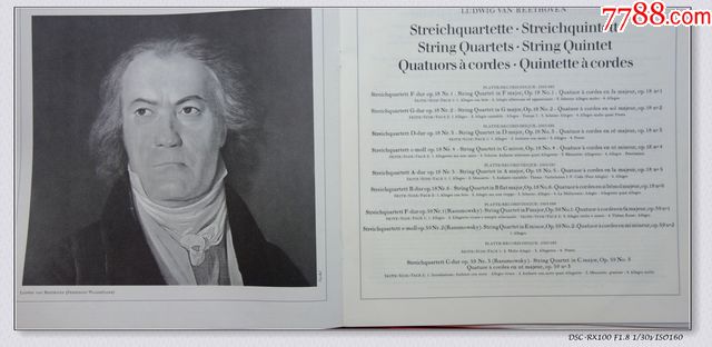 11LP,贝多芬弦乐四重奏全集,阿马德乌斯四重奏