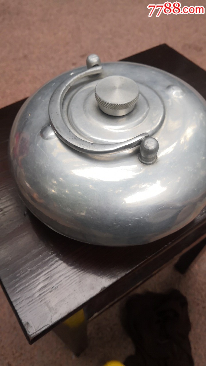 文革铝质暖脚壶