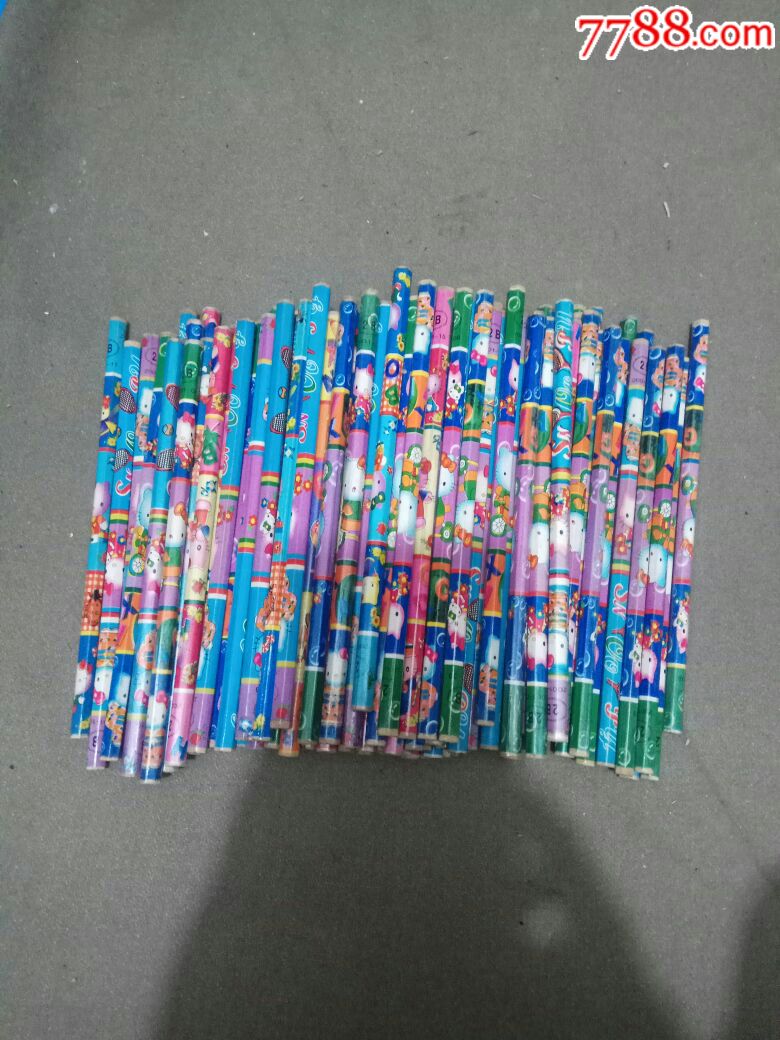 112根老式90后学生用学文具玩具铅笔一起出售