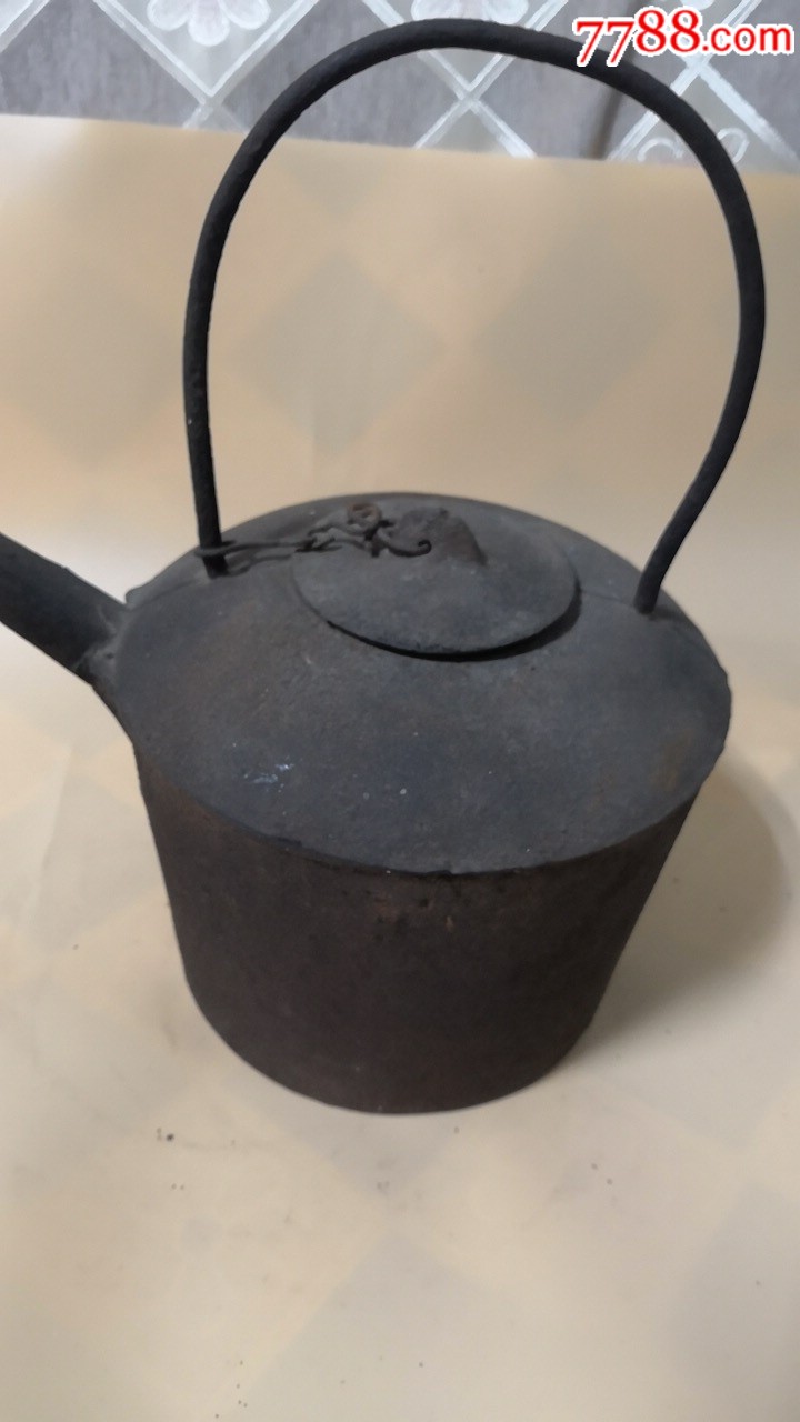 五十年代铁水壶_日本铁壶/铁壶_图片价值_收藏交易_7788小人书
