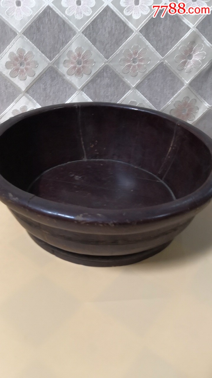 清代木质洗脸盆