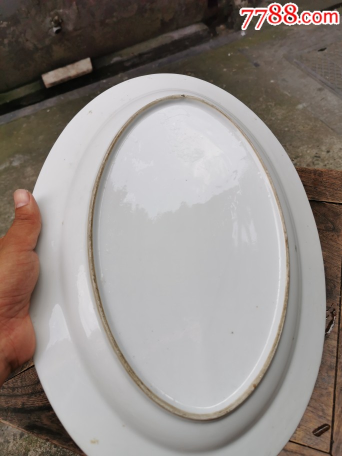 民国白瓷大盘全品