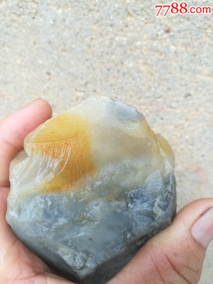 寿山粘岩坑头晶