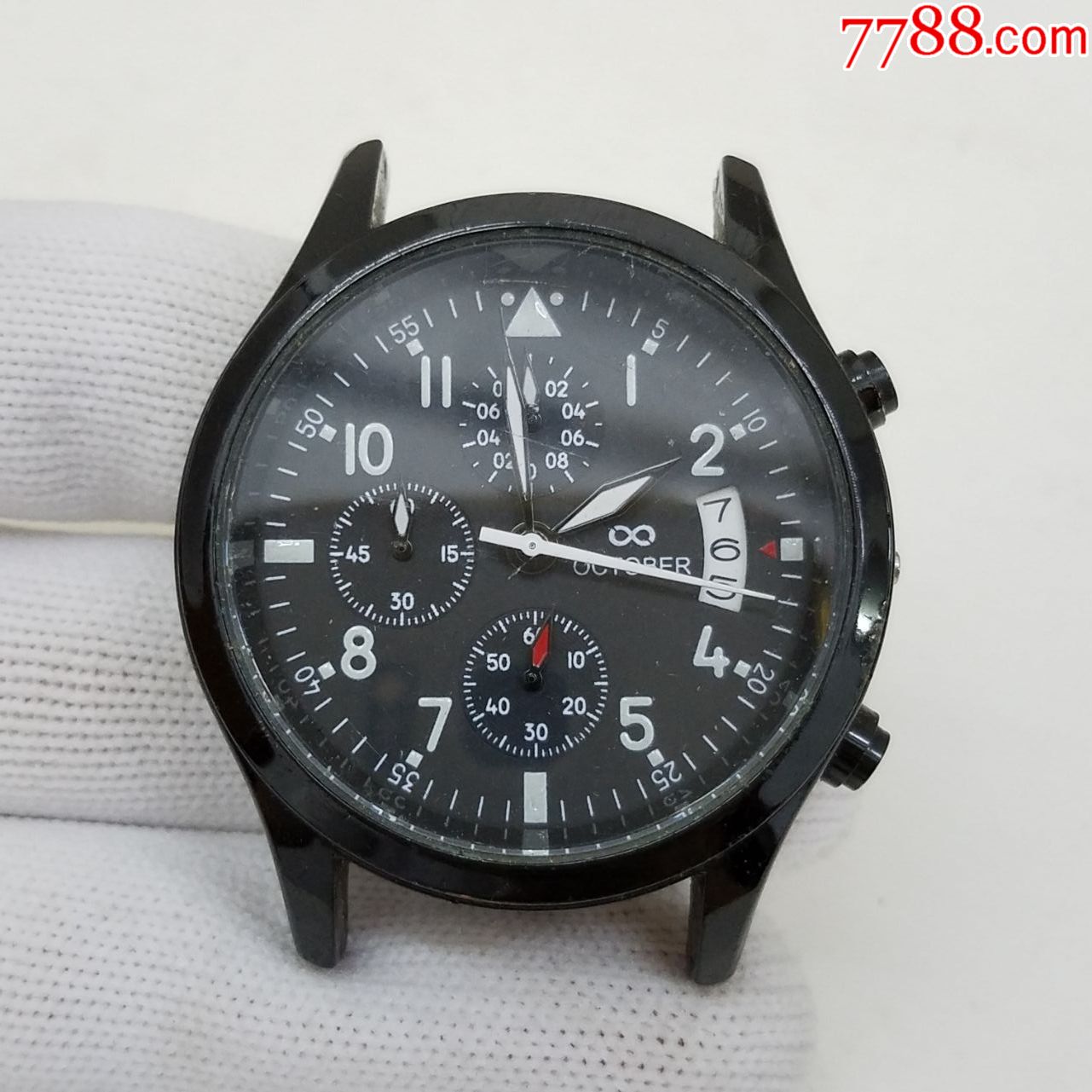 首页 拍卖 手表/腕表 >> 【大号】october电子计时男表【经典3眼表盘