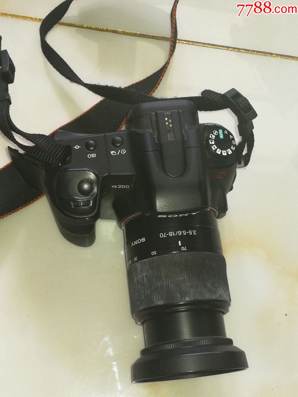 索尼数码相机日本制造不能正常使用缺少胶片型号dslra200