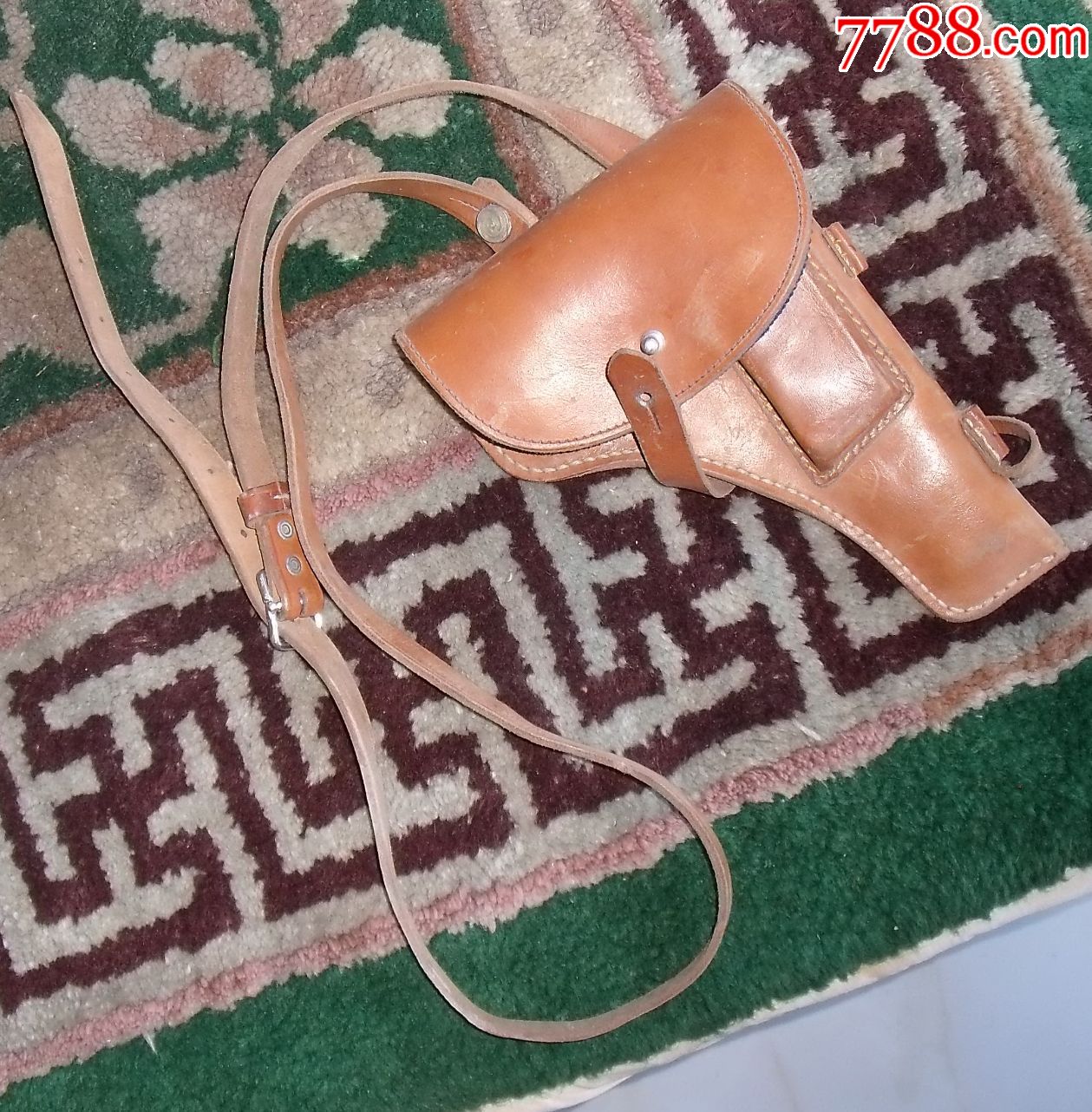 60年代五四枪套(美品,牛皮)