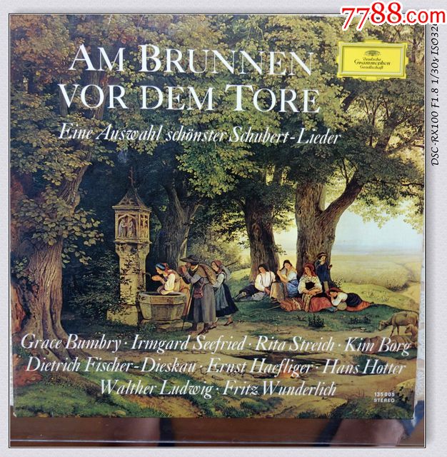 菩提树多位德国歌唱家演唱舒伯特的艺术歌曲