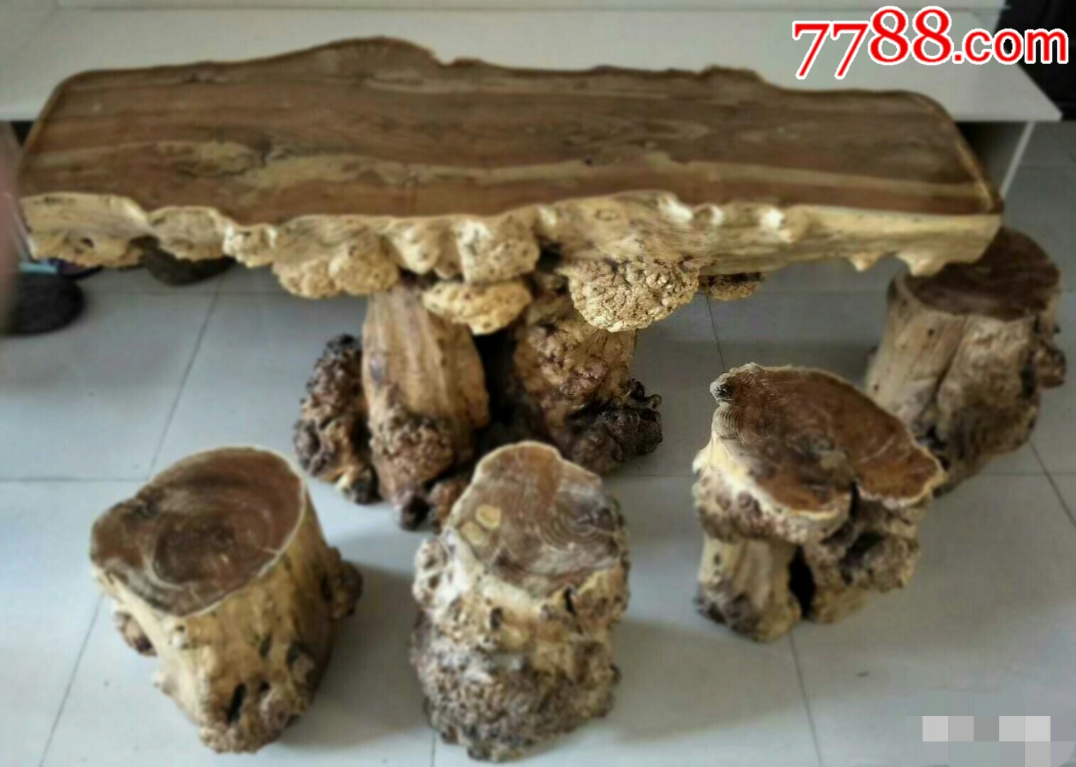 新疆沙枣木茶台