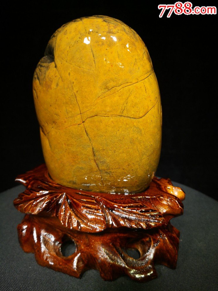 天然文字石王字_桂林睿宝阁【7788奇石收藏】