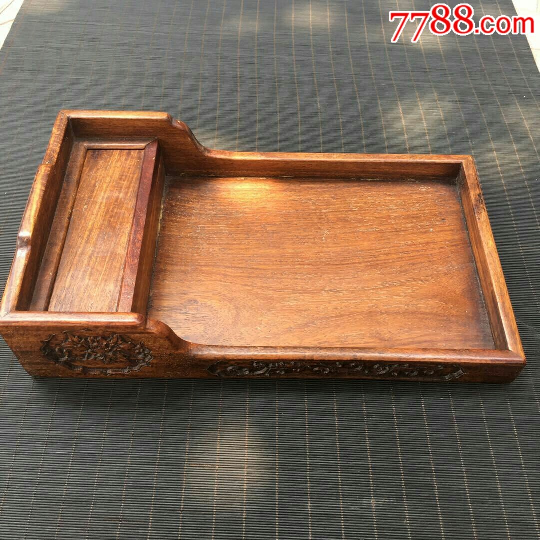 民国老花梨木茶盘