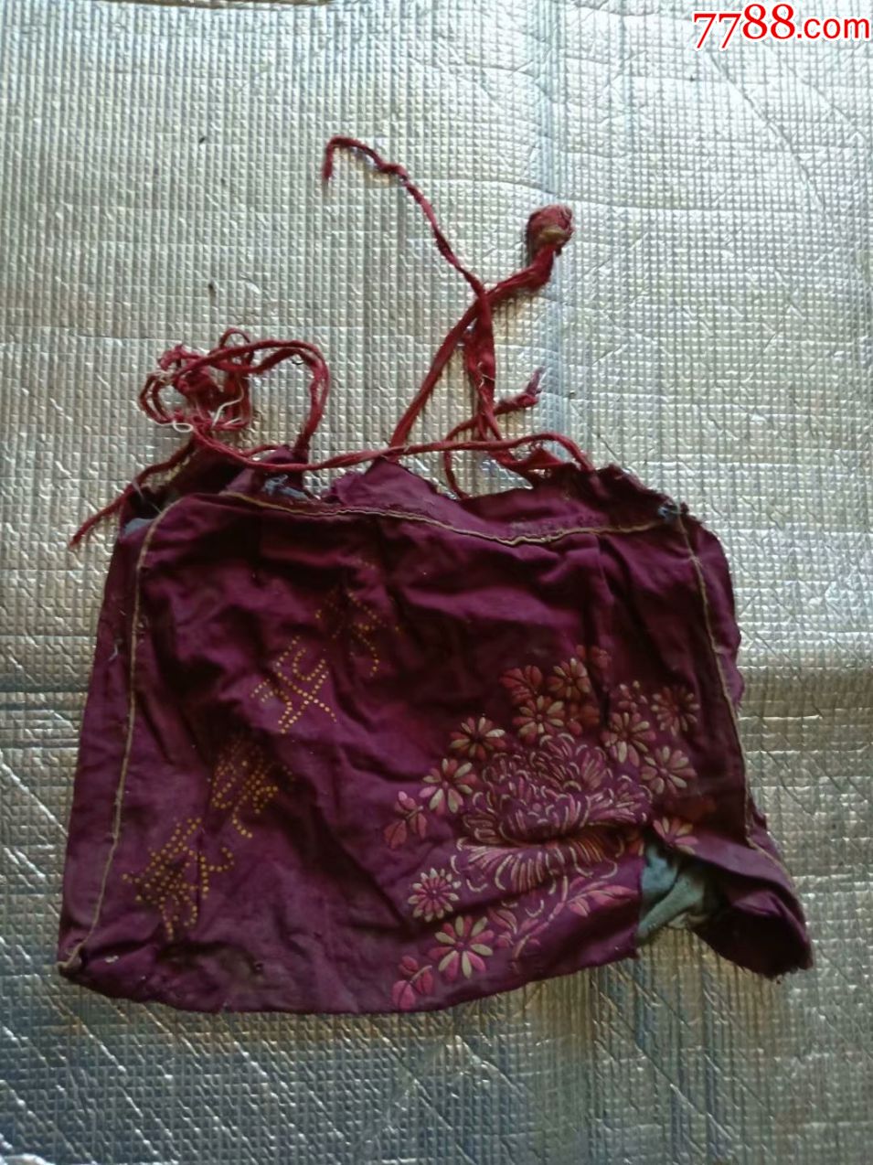 怀旧民国和平万岁花卉手提包_褡裢/布包/布袋_第1张