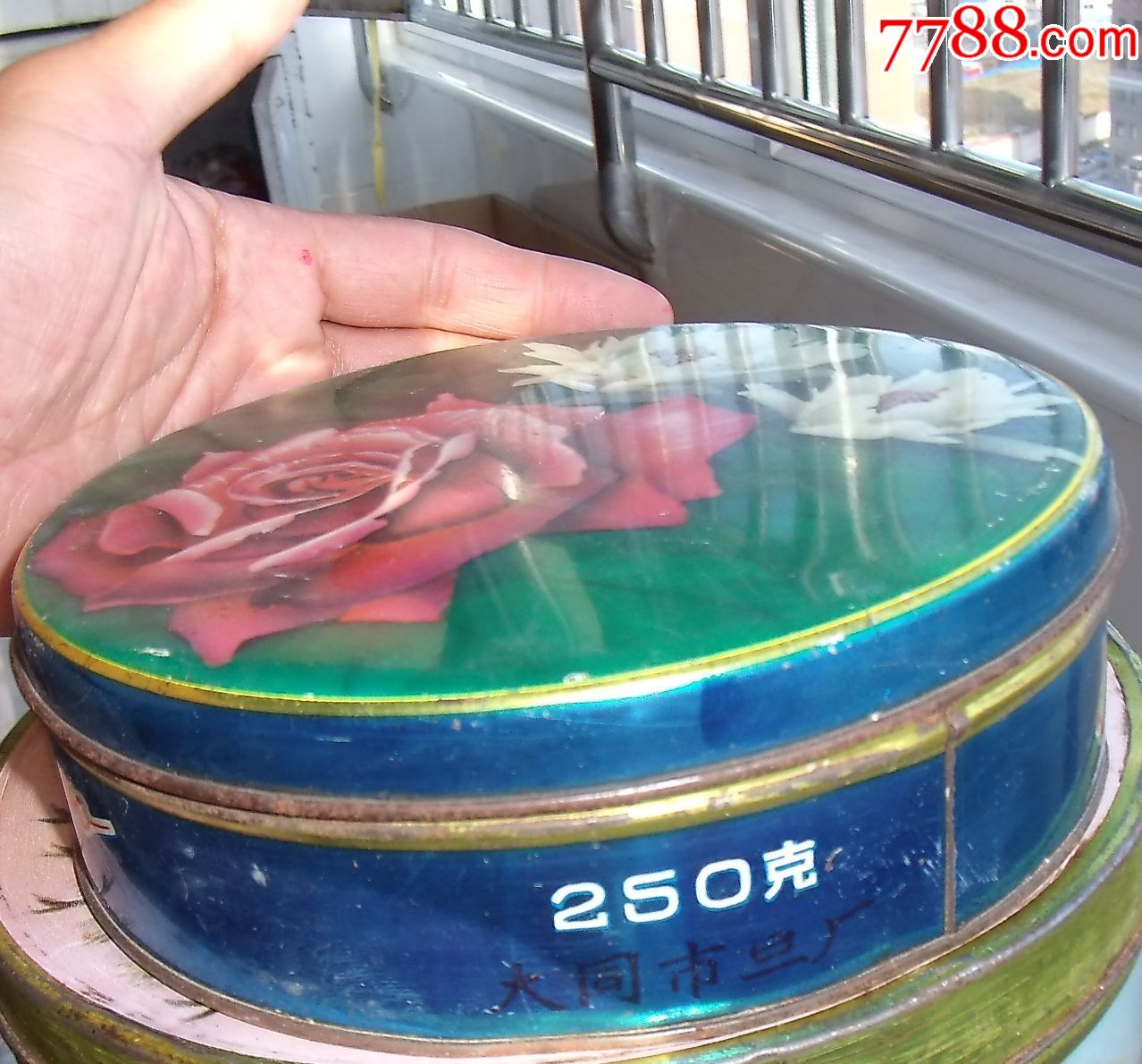 60,70年代旦(蛋)厂糖果铁盒(画稿印)