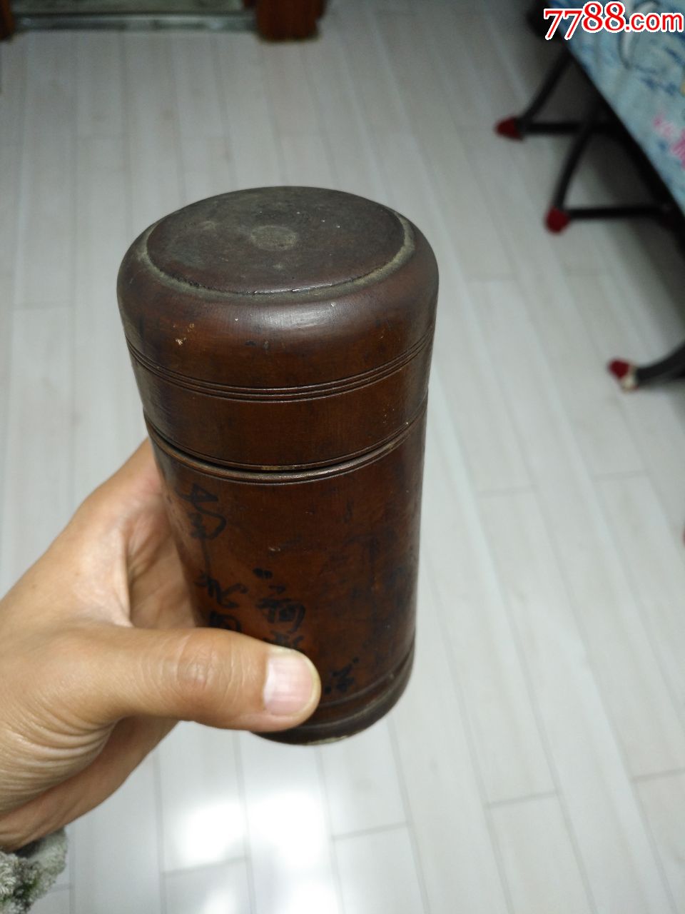 暴马子老茶叶桶