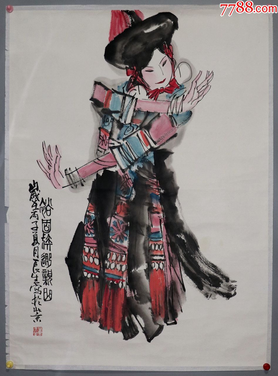 河北著名的军旅艺术家【董辰生】人物真迹