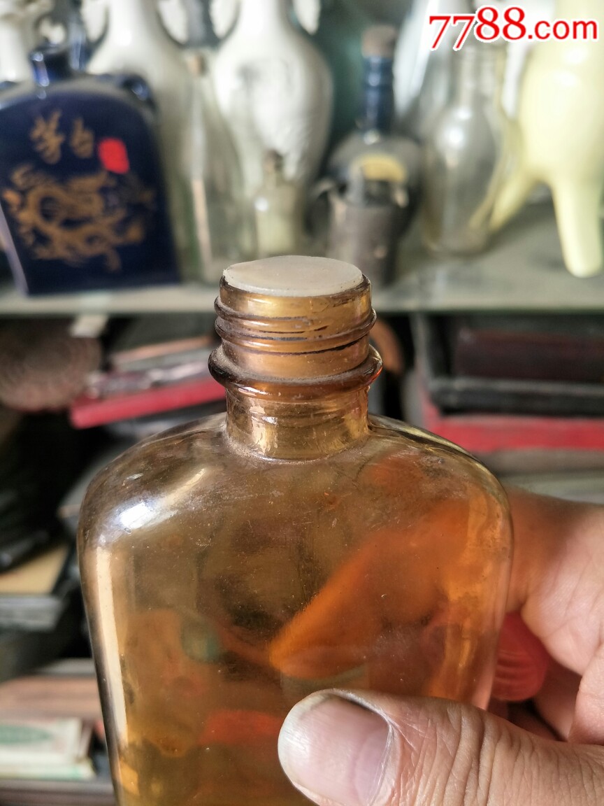 民国时期杏花村汾酒瓶_汾州老酒坊【7788老酒收藏】