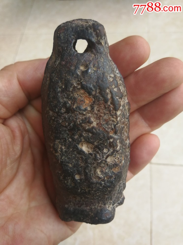 少见邕江出水宋代铁权