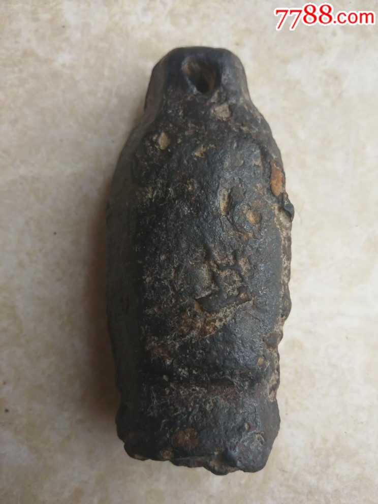 少见邕江出水宋代铁权