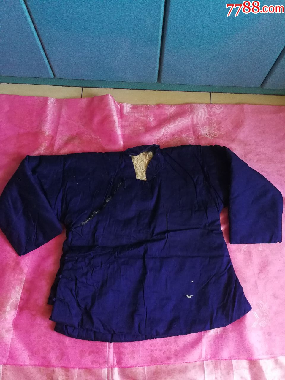 全新老式偏襟羊毛内胆棉衣