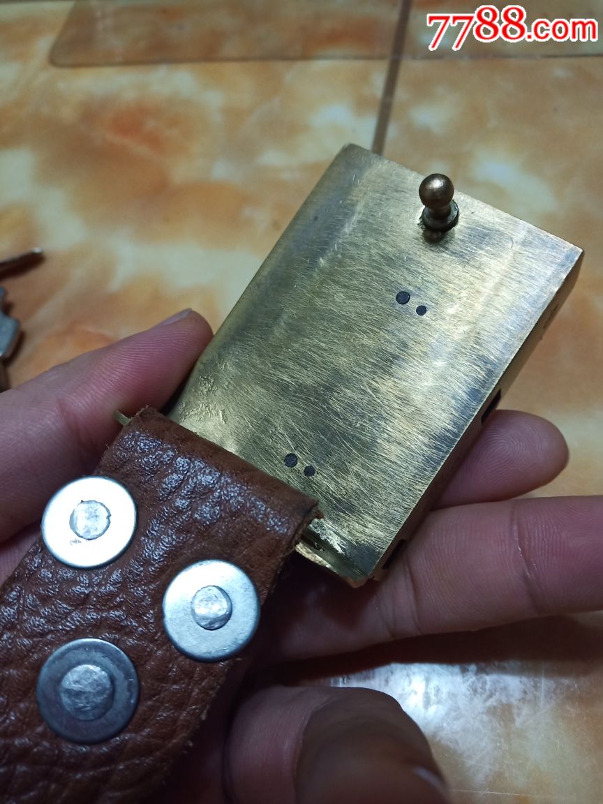 手工自制皮带扣