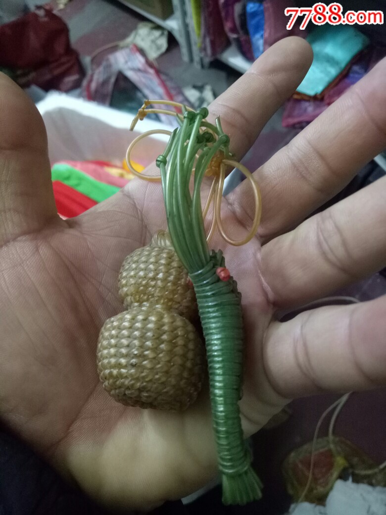 怀旧塑料绳编葫芦,大虾,两个同拍