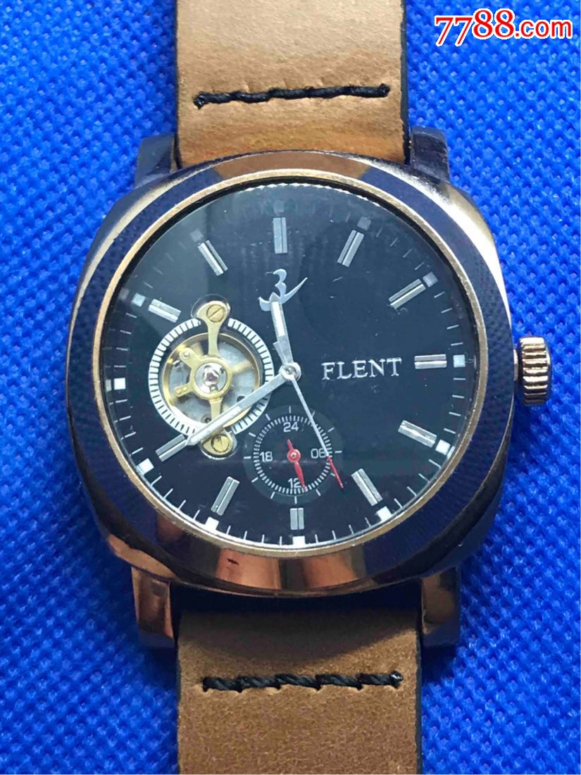 国产flent自动机械大表表径连把头47mm走时正常