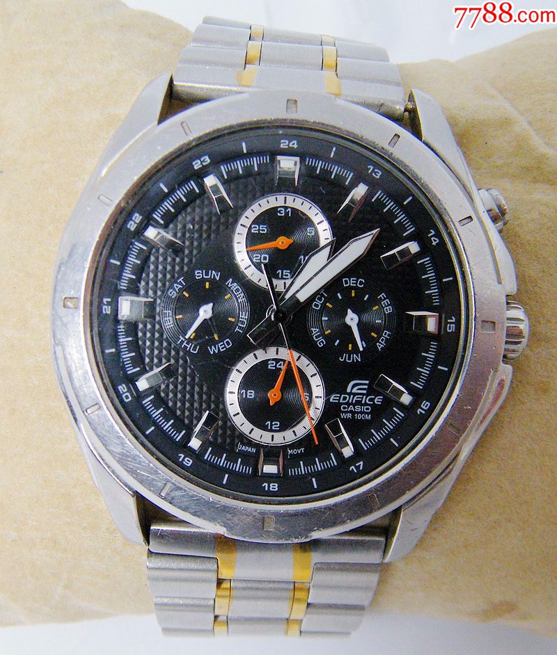 casio卡西欧ef-328多针石英表_手表/腕表_第1张_7788钟表收藏
