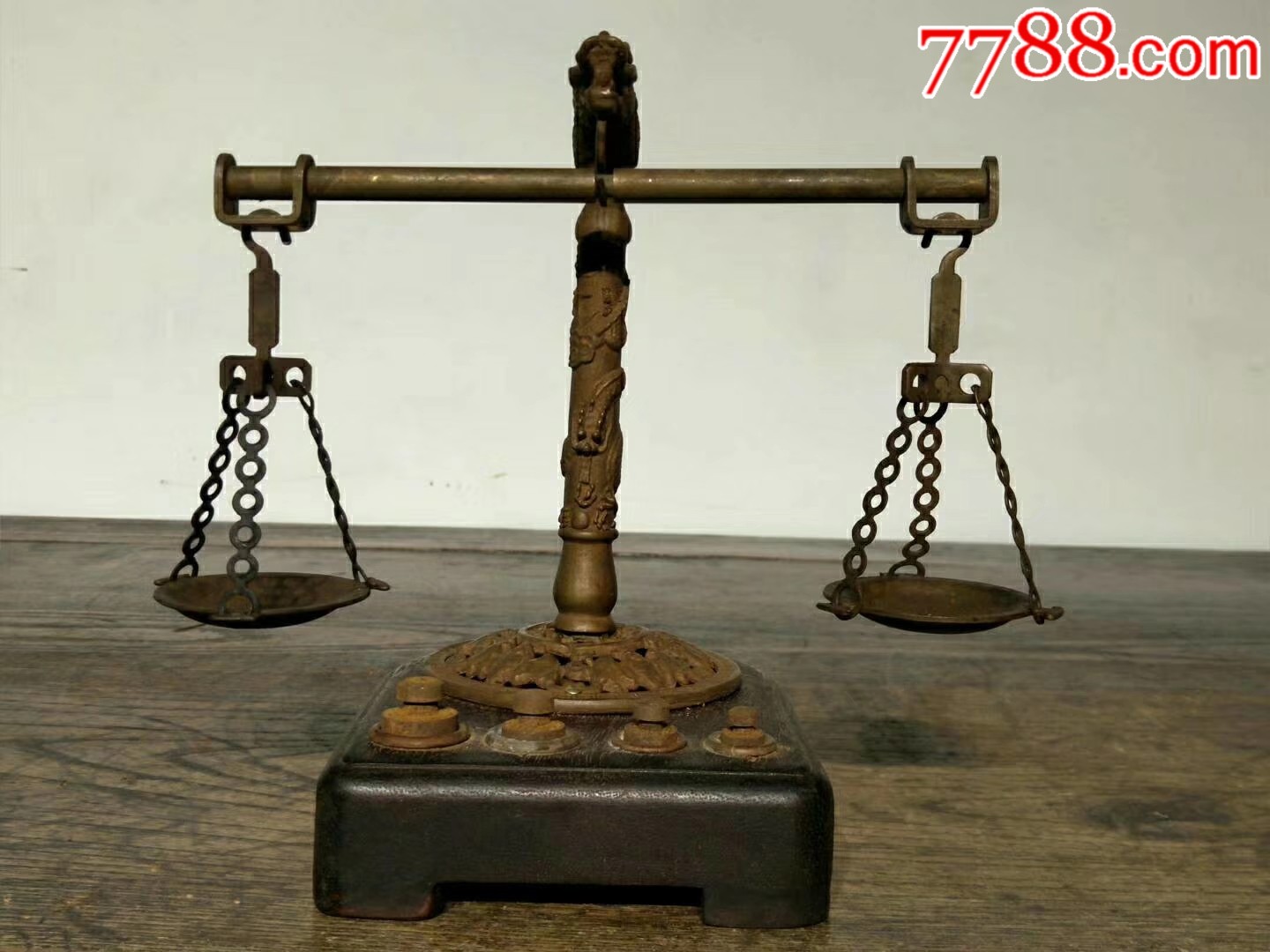 清代8206;龙头8206;天平秤8206;.