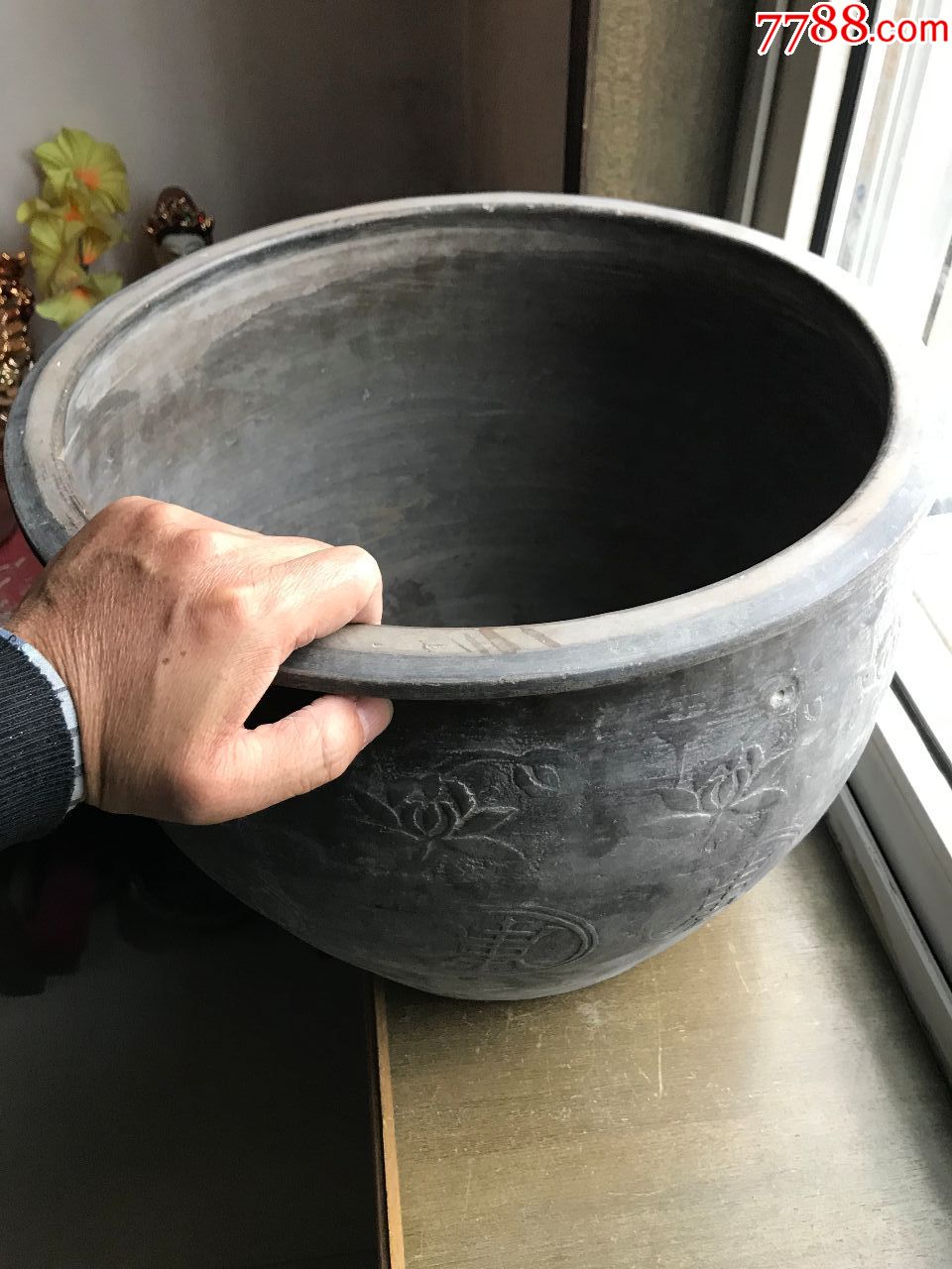 97斤重老陶缸